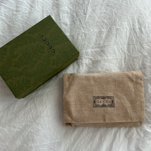 Gucci Ophidia GG Card Case Wallet in GG Supreme - Picture 7 of 8